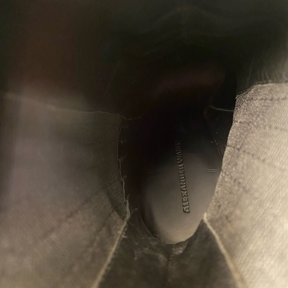 Alexander Wang aymeline Ponyhair boots heels Green Camo Leopard 36 - Picture 6 of 9